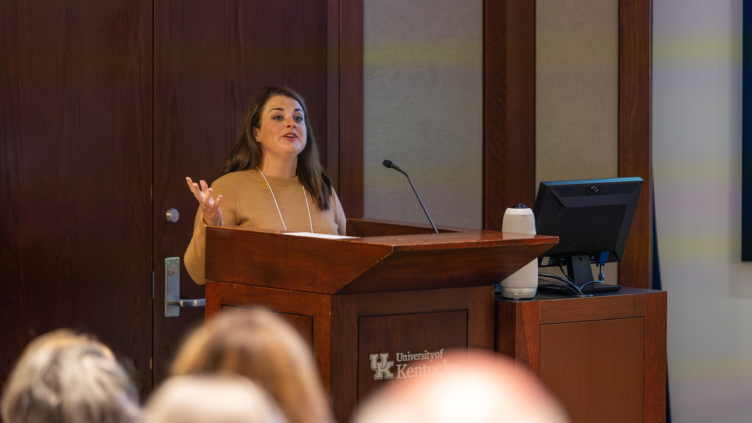 A speaker at the 2023 event