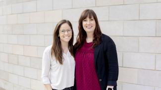 Sarah Geegan and Erin Hester