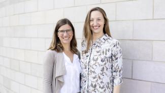 Nicole Breazeale and Margaret McGladrey