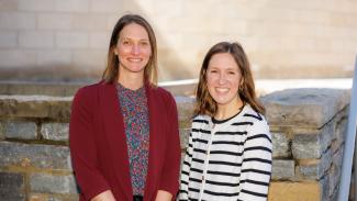Deidre Dlugonski and Katherine Jury