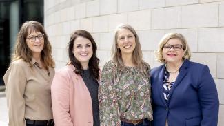Amy Olson, Rachel Guidguli, Maria Cahill and Kimberly Schrader